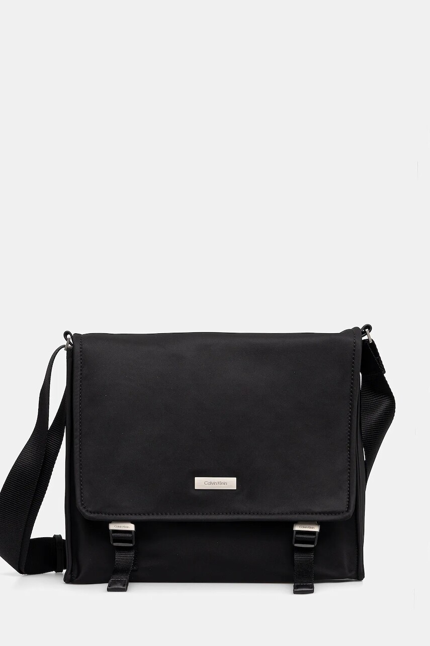 Taška Calvin Klein čierna farba, LV04D3146G