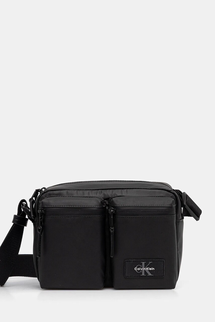 Malá taška Calvin Klein čierna farba, LV04D3260G