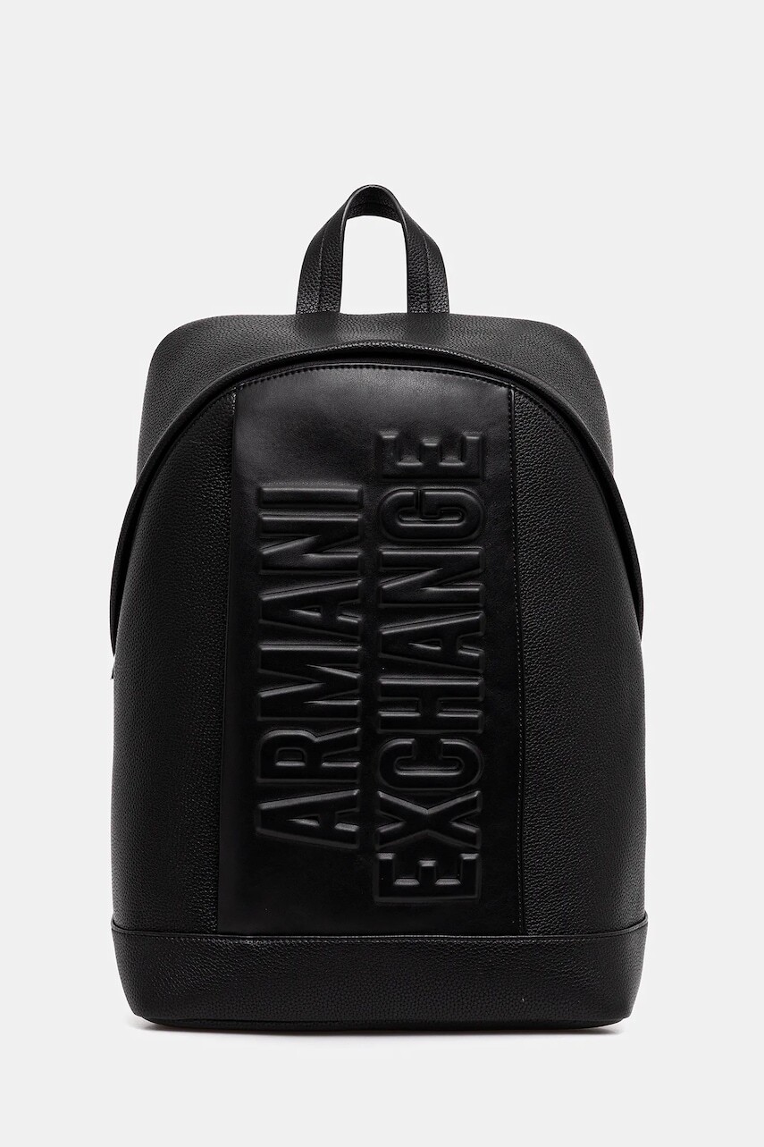 Ruksak Armani Exchange pánsky, čierna farba, veľký, jednofarebný, XM001644 AF17211