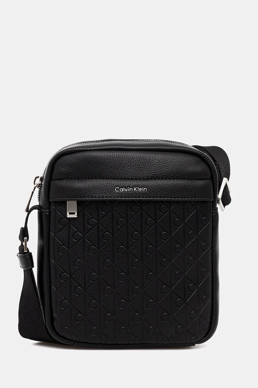 Malá taška Calvin Klein čierna farba, LV04D3204G