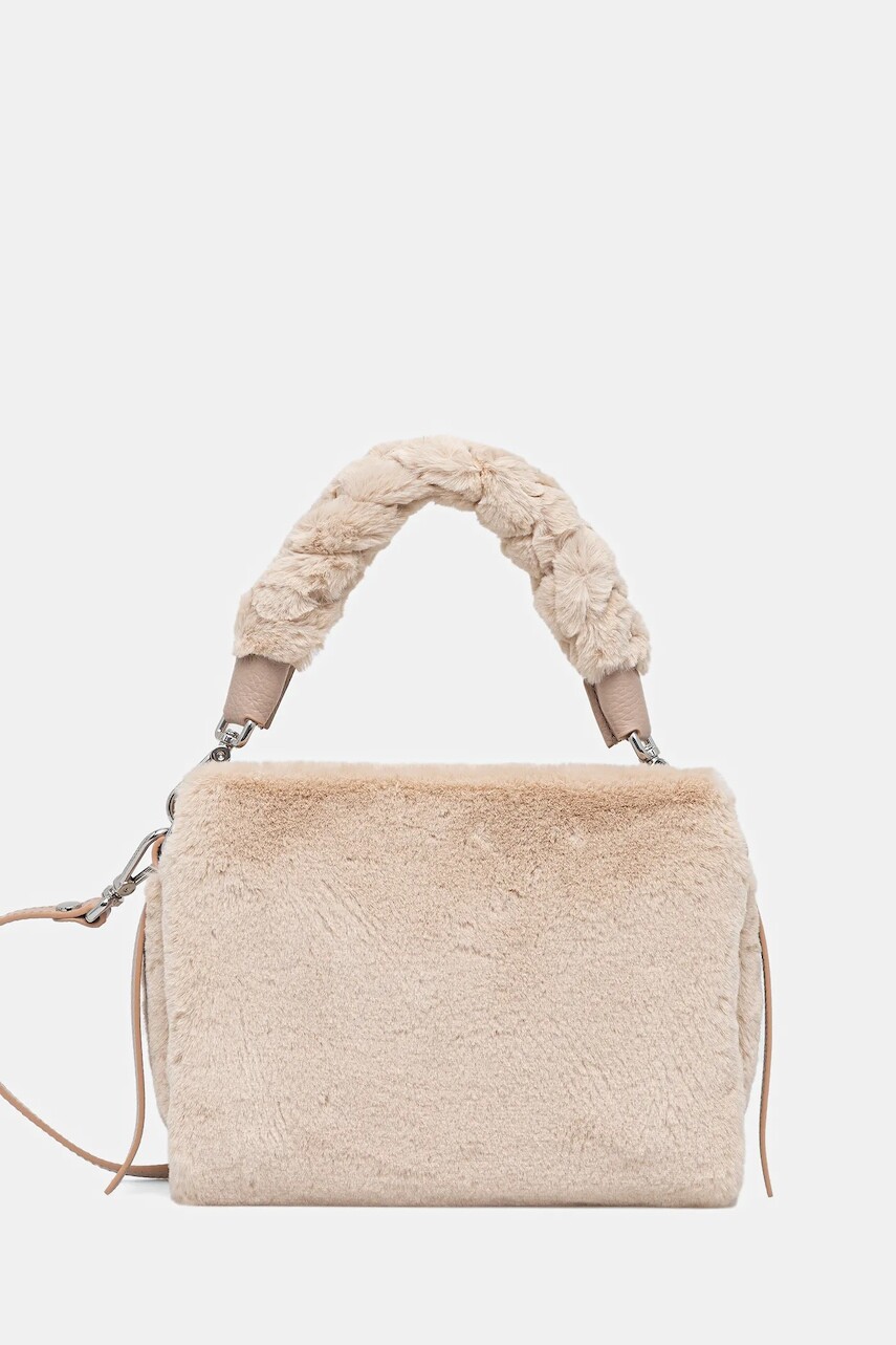 Kabelka Coccinelle BOHEME béžová farba, E1.T69.58.01.01