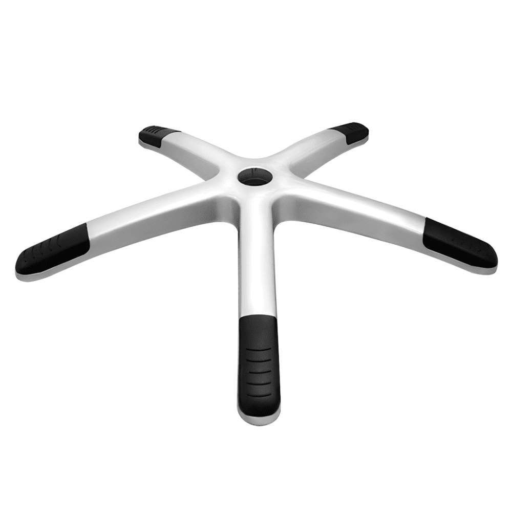 Podstava, strieborná/čierna, polomer 32 cm, PODSTAVA TYP 1