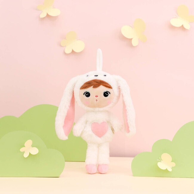 Metoo bábika Bunny 30 cm - biela
