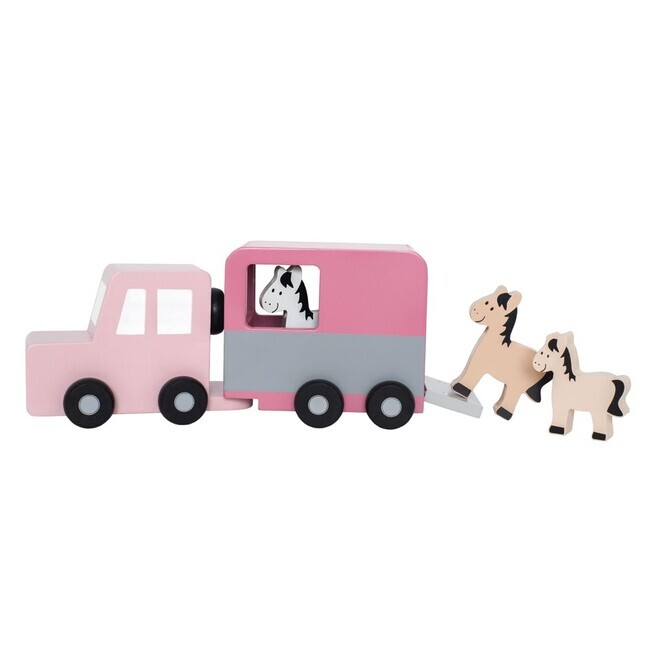 Príves s koníkmi ružový Jabadabado