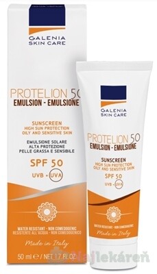 Galenia Skin Care PROTELION ochranný krém SPF 50 emulzia 50ml