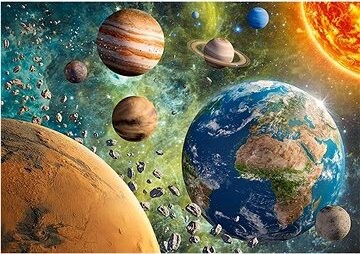 CHERRY PAZZI Planeta Země v Galaxii 2000 dílků