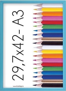 TRADAG Polaris modrý 29,7 x 42 /A3/plexi