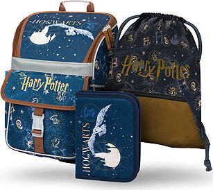 BAAGL 3 SET Zippy Harry Potter Rokfort: aktovka, peračník, vrecko