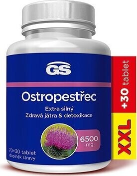 GS Pestrec 6500 mg, 70 + 30 tabliet XXL