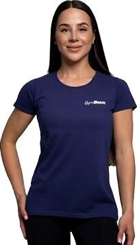 GymBeam Dámske tričko Basic Navy Blue S