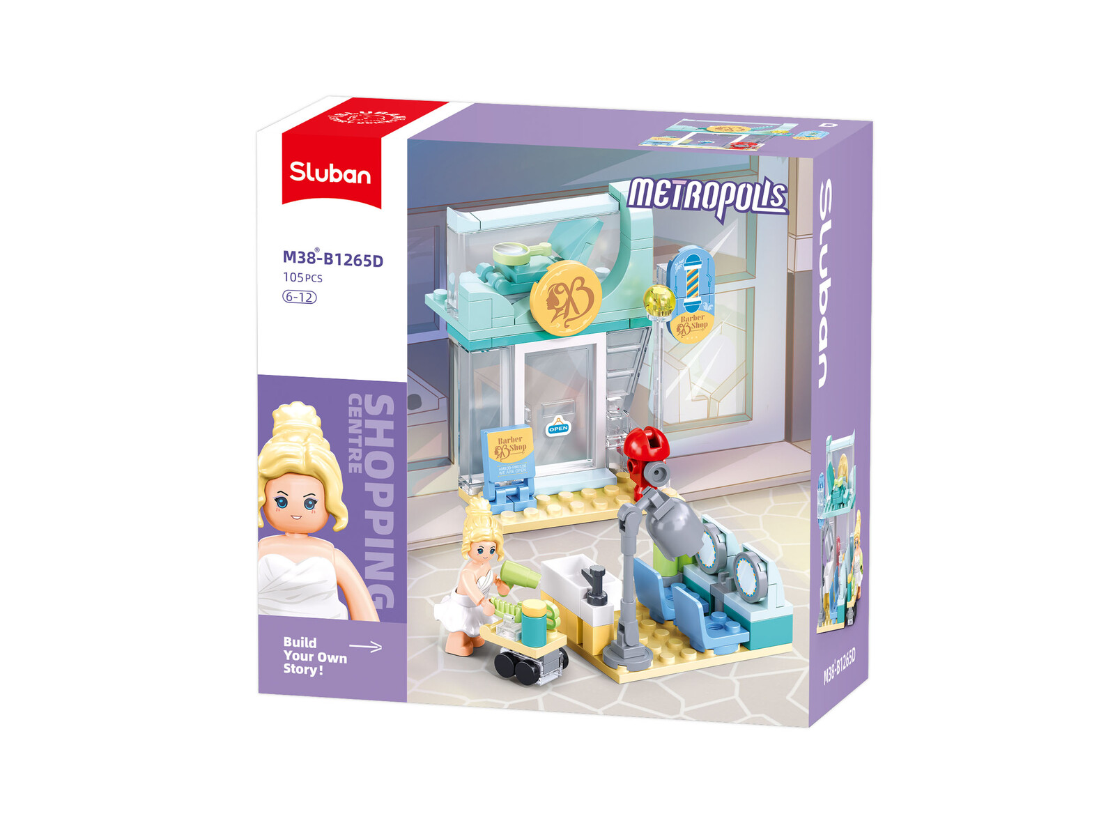 Stavebnica Sluban Metropolis Kaderníctvo M38-B1265D