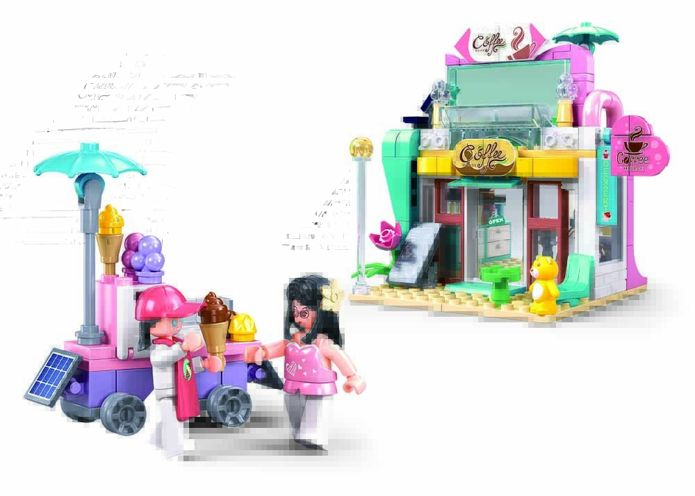 Stavebnica Sluban Metropolis Kaviareň M38-B1266