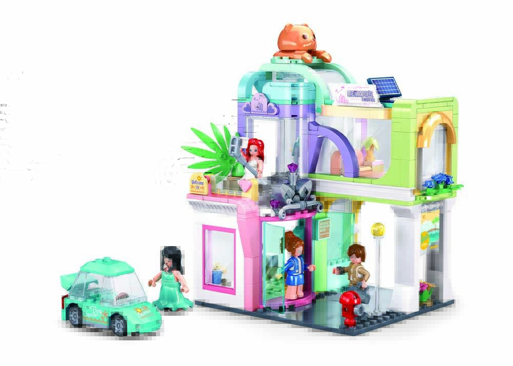 Stavebnica Sluban Metropolis Hotel M38-B1267