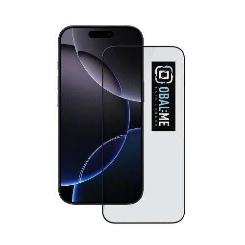 OBAL:ME 5D Tvrzené Sklo pro Apple iPhone 17 Pro Max Black