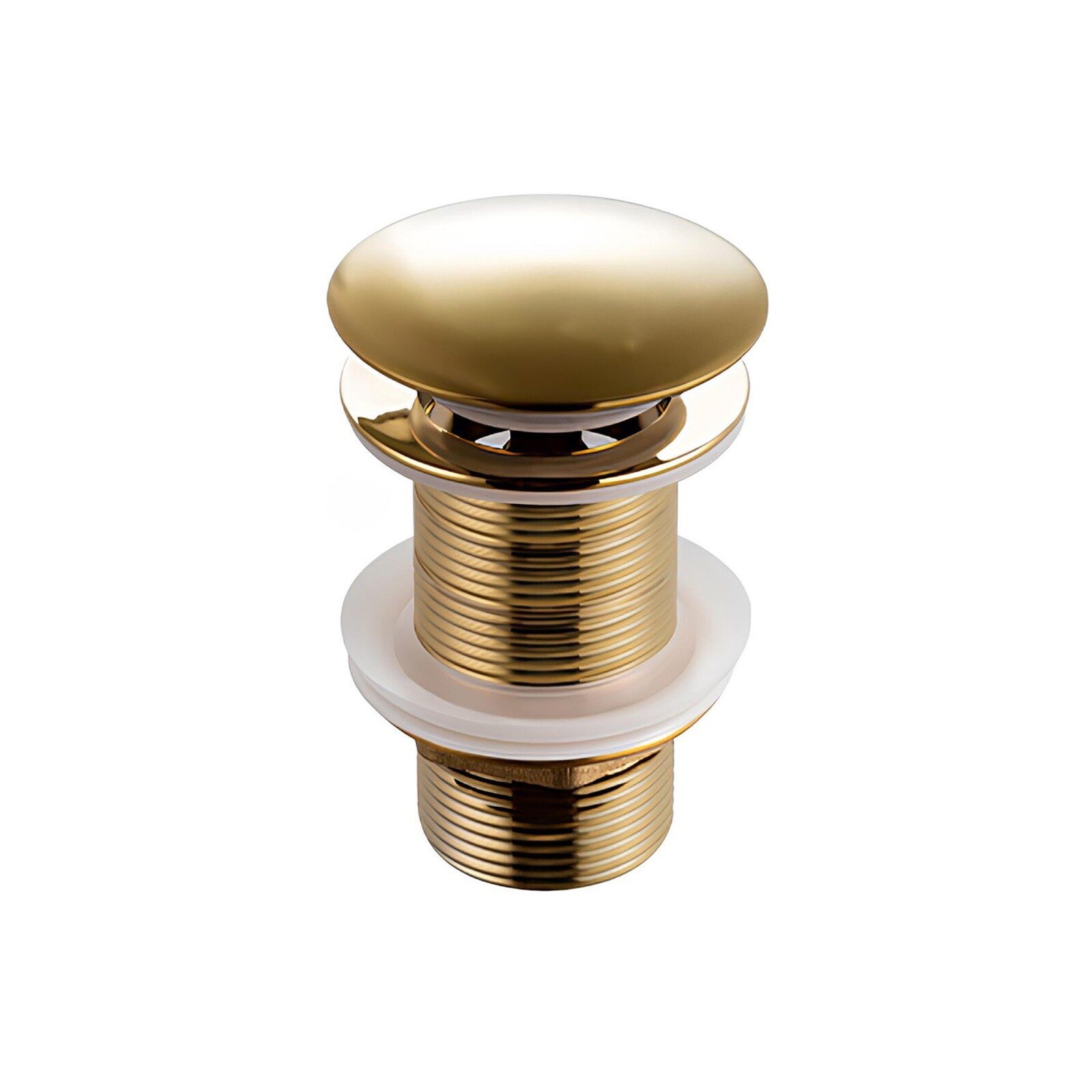 Umyvadlová výpusť Roxy click-clack zlatá