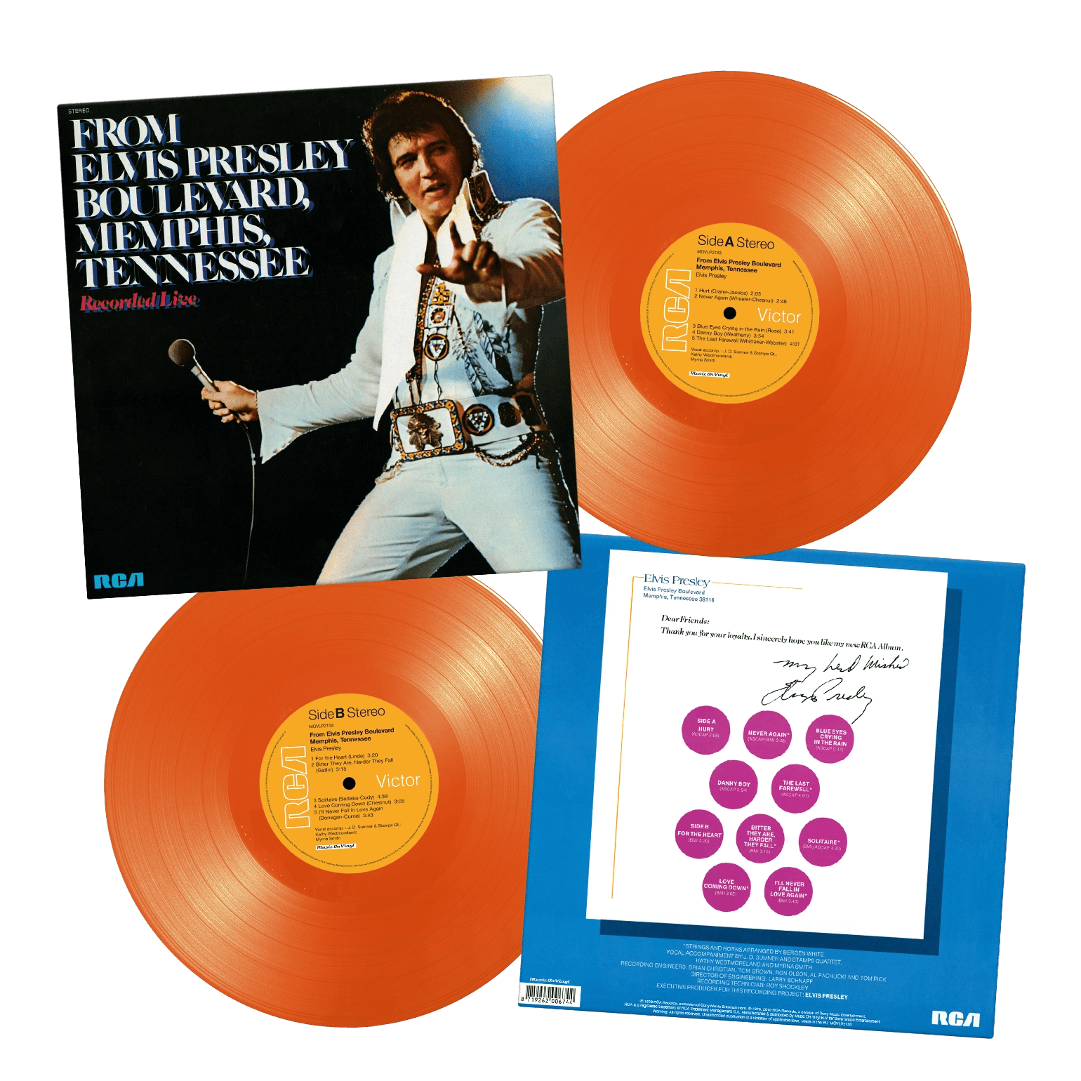 From Elvis Presley Boulevard Memphis