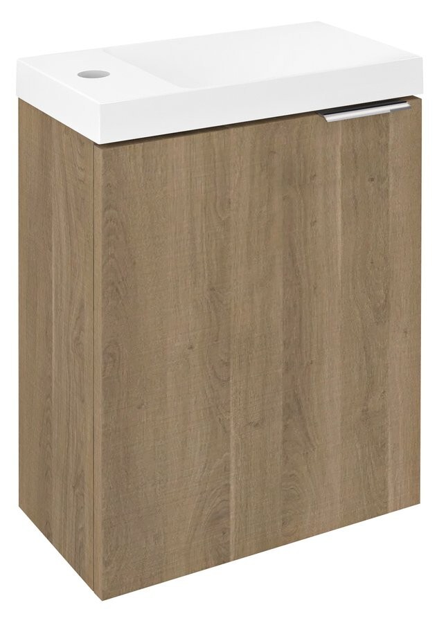 SAPHO - LATUS X umývadlová skrinka 39,4x50x22cm, dub Cuneo LT110-2525