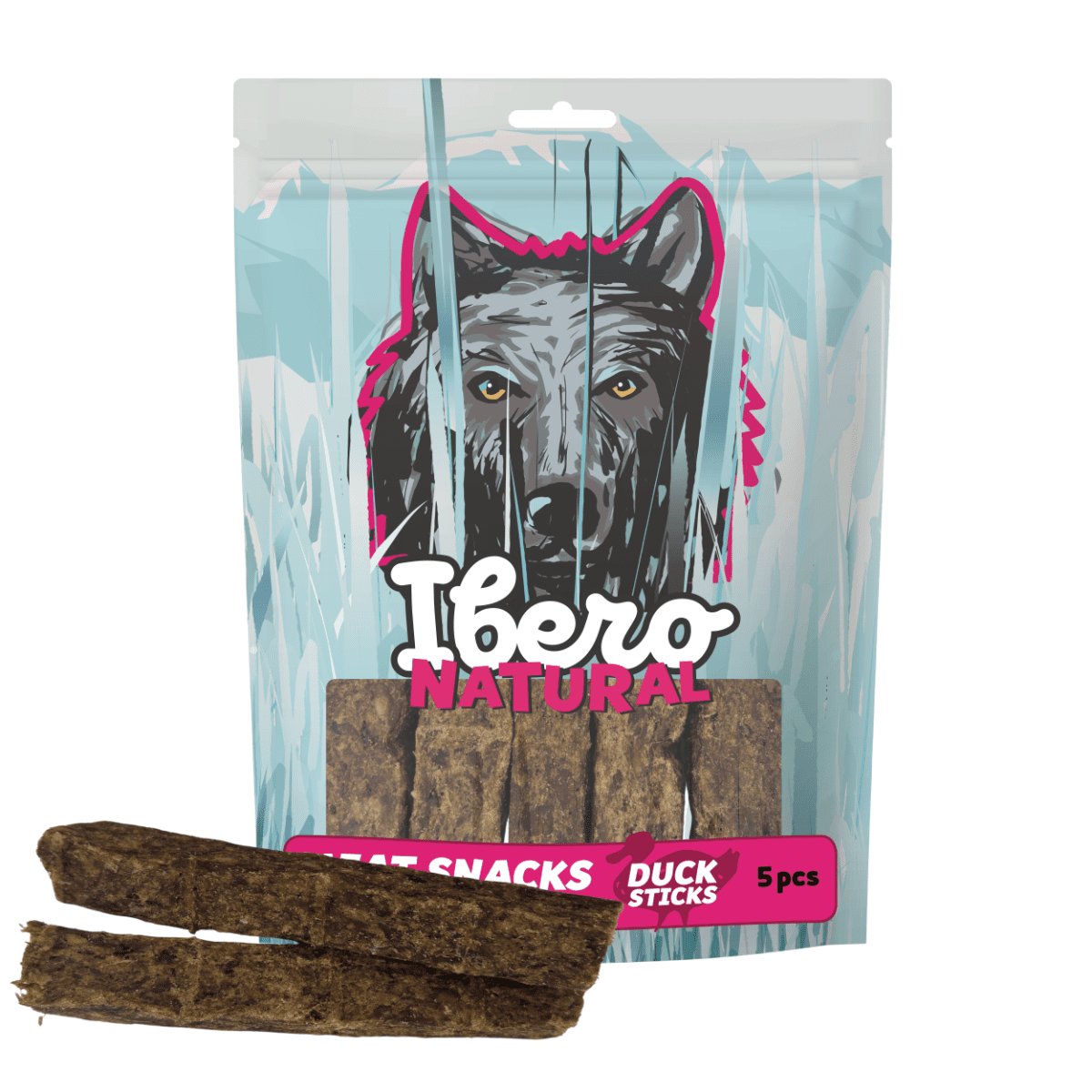 Ibero Cold Meat Snack Duck Sticks with Collagen - 5ks