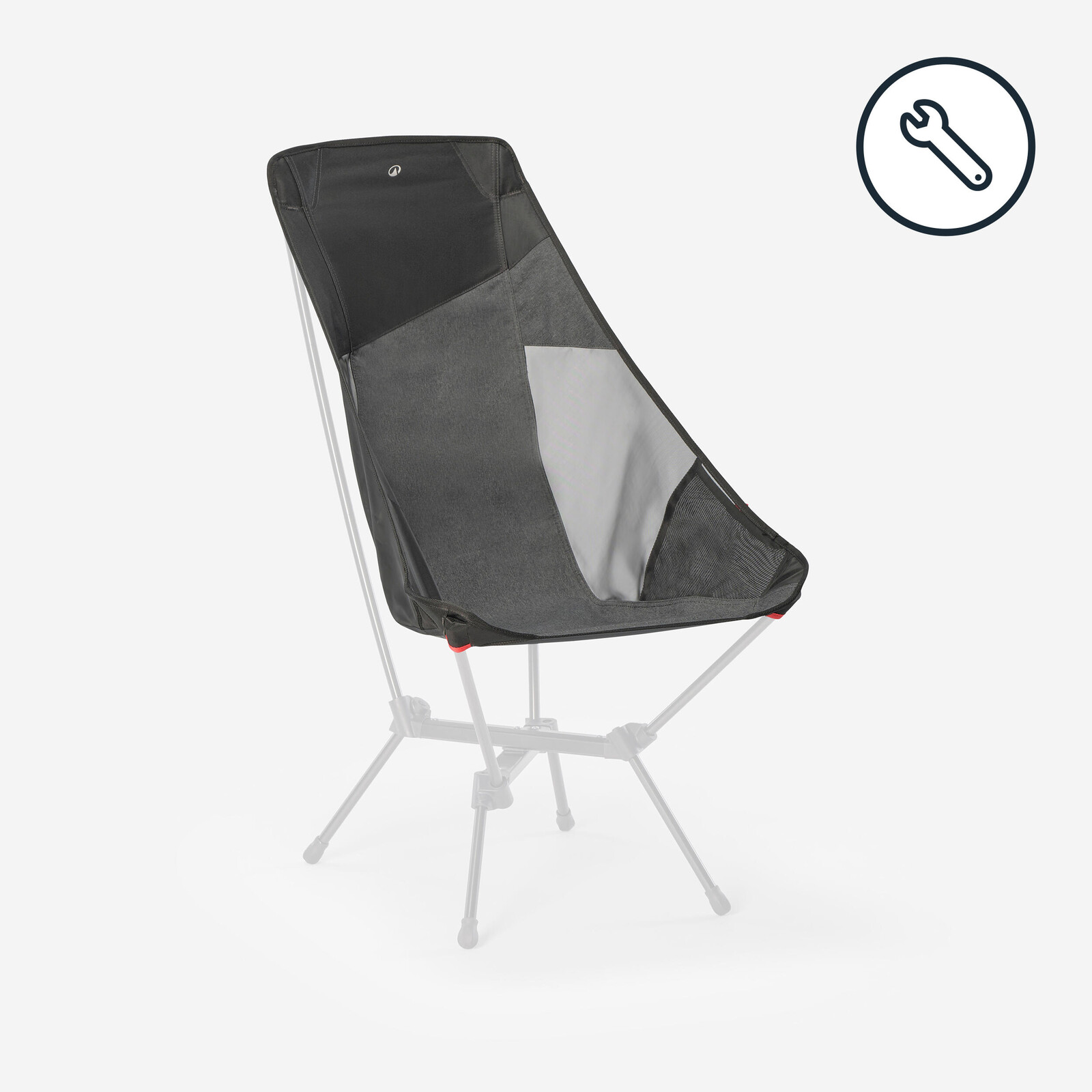 Náhradný sedák nízkej kempingovej stoličky 500 L