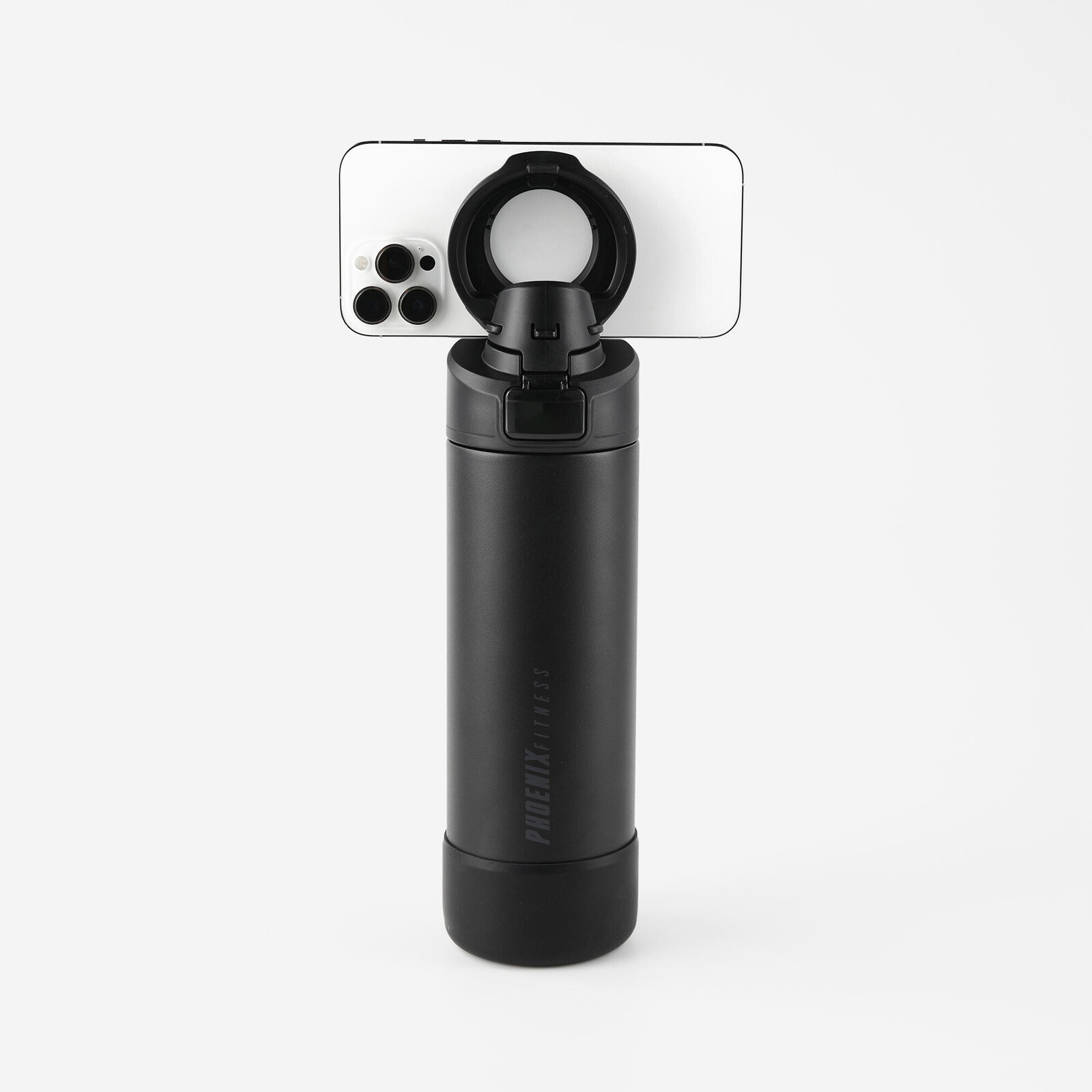 Magnetická športová fľaša Phoenix 710 ml čierna