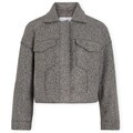 Kabáty Vila  Franca Jacket - Medium Grey Melange