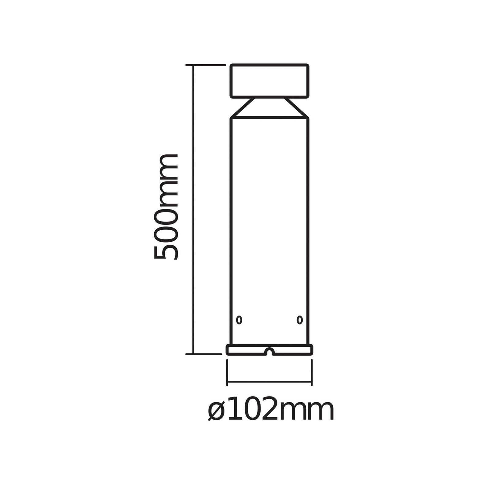 OSRAM LED žiarovka ENDURA STYLE CYLINDER, nerezová oceľ 50 cm