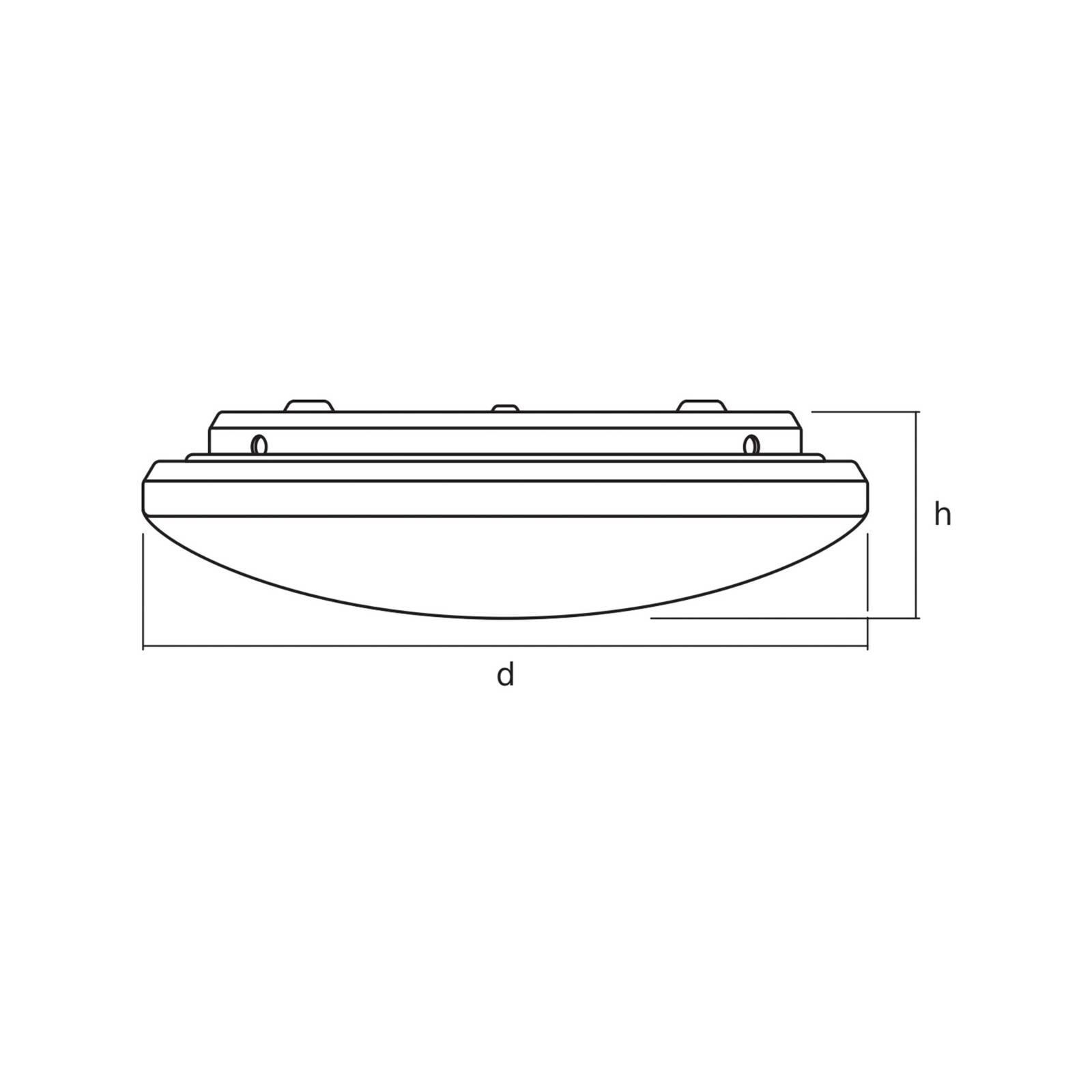 OSRAM stropné LED svetlo ORBIS PURE, biele, Ø 40 cm, 24 W