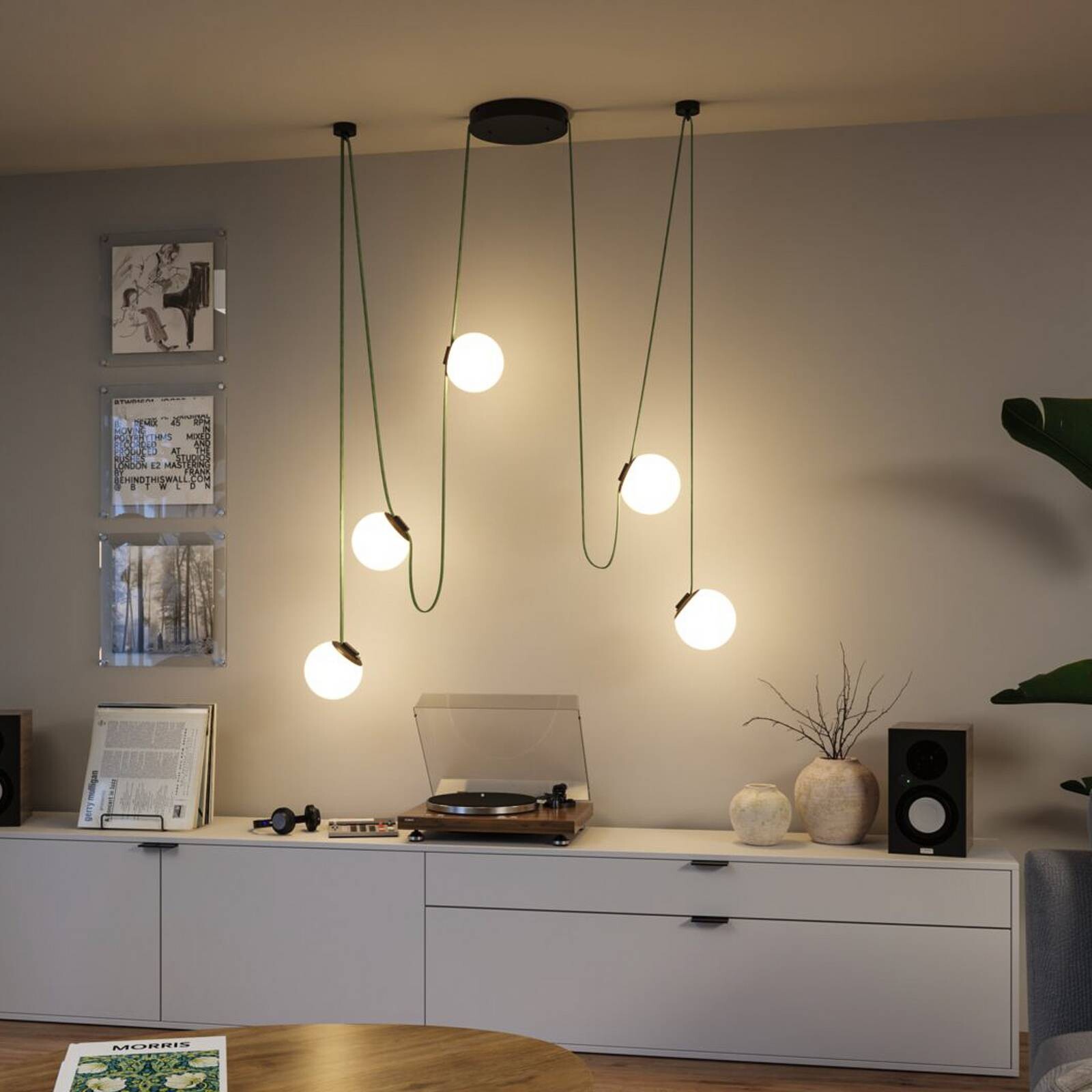 Paulmann ULine popruh, zelený, dĺžka 10 m, Dacron