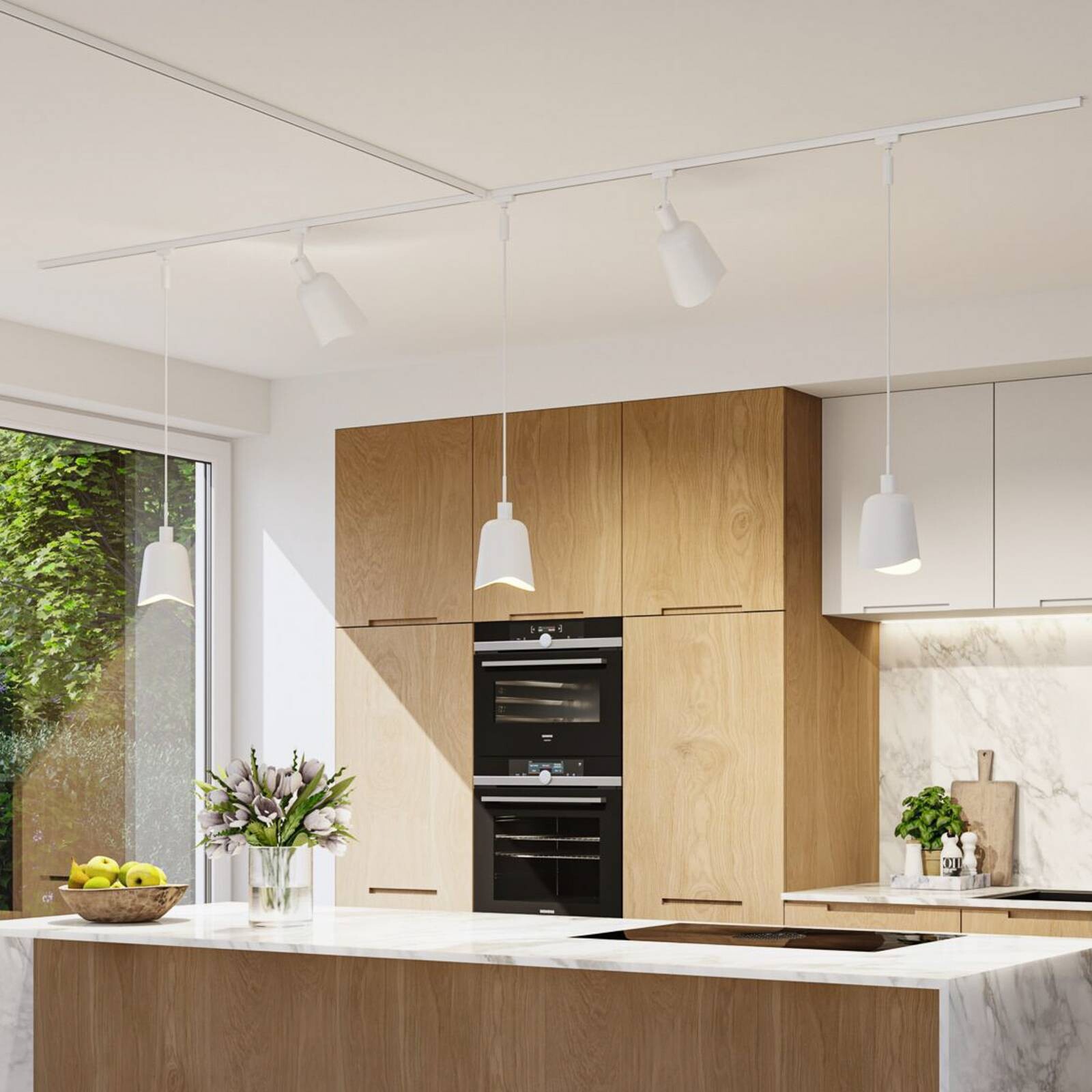 Paulmann tienidlo na lampu U-Rail Alvaro biela/zlatá DecoSystems