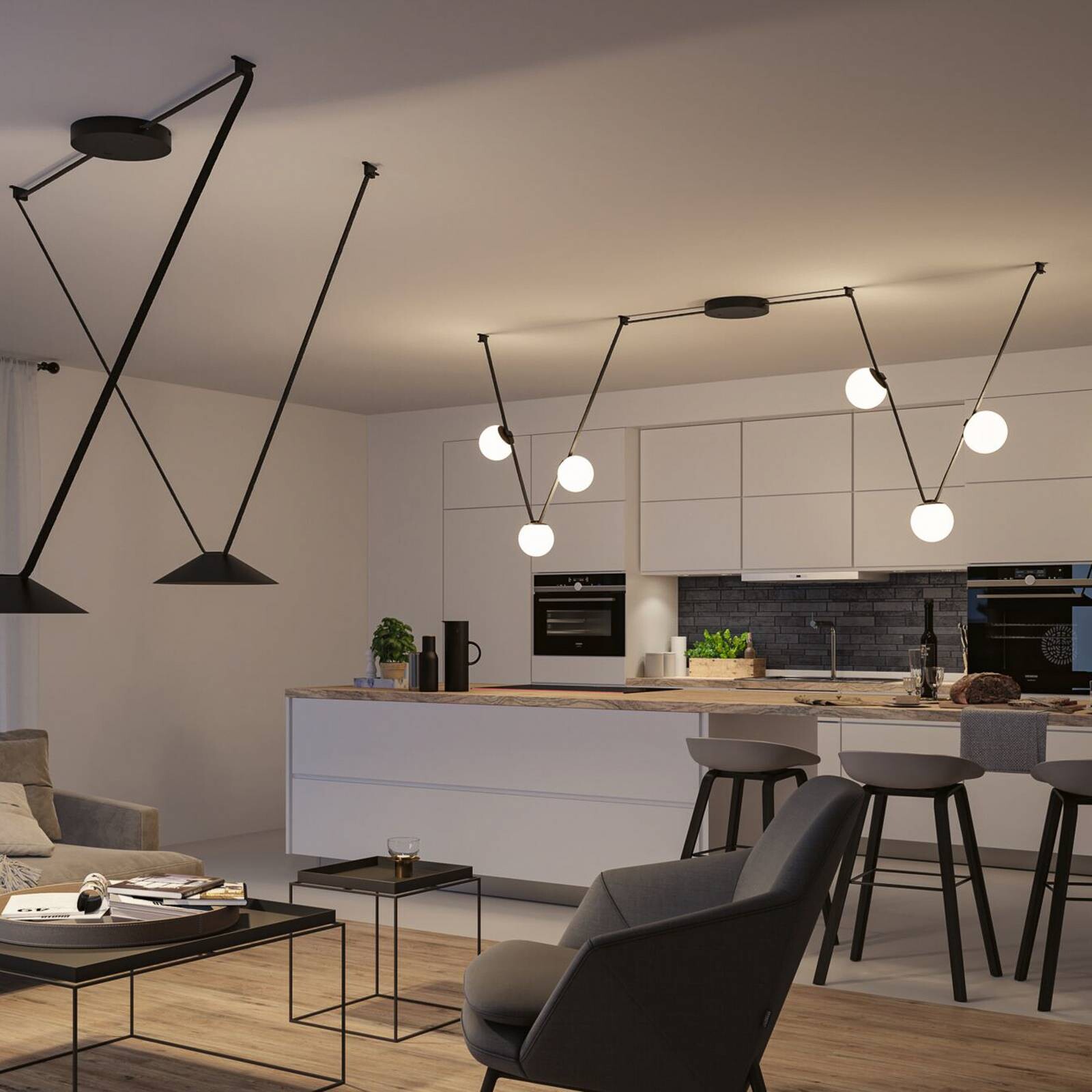 Paulmann ULine základná sada pásov, dĺžka 10 m, max. 150 W, čierna