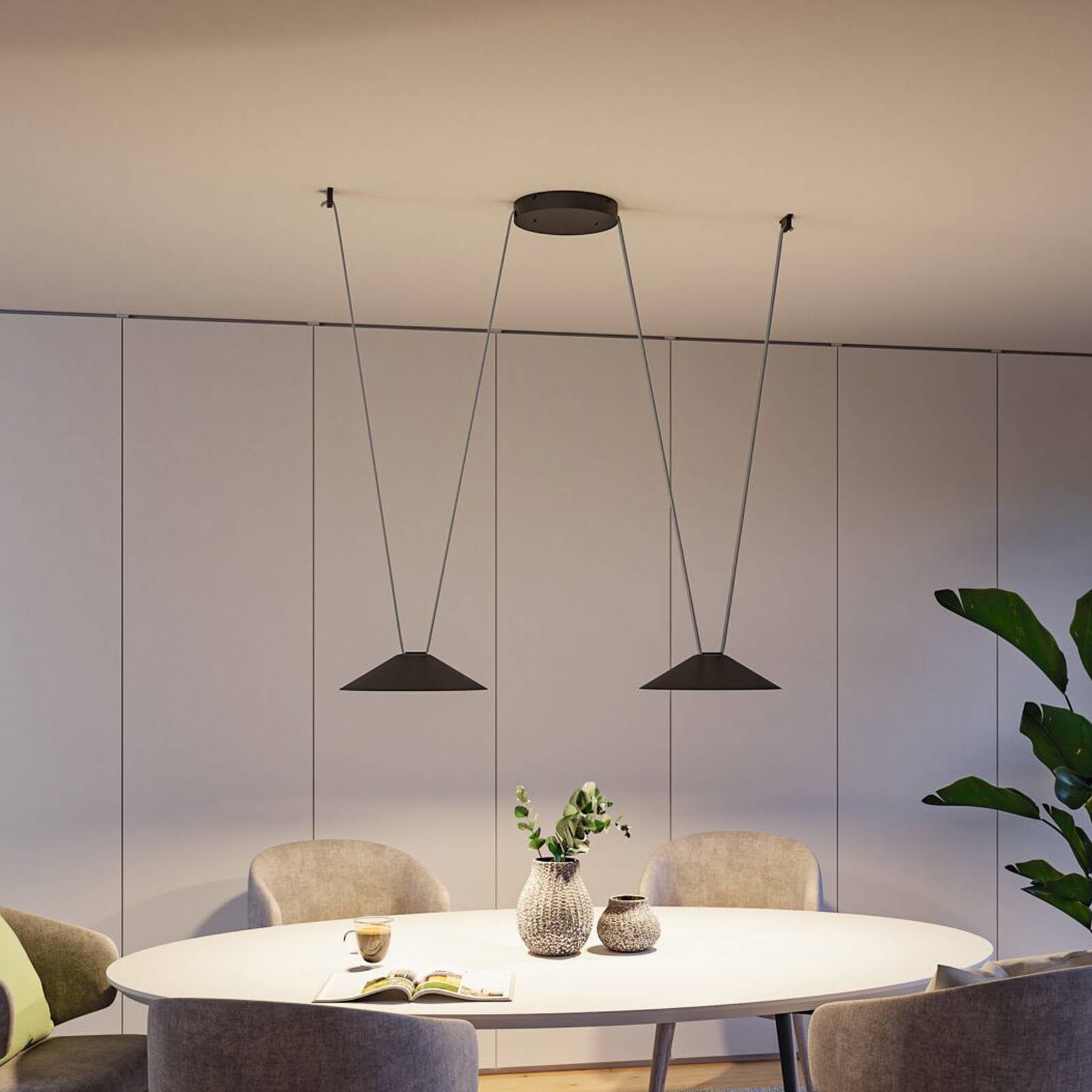 Paulmann ULine montážny kryt, čierny