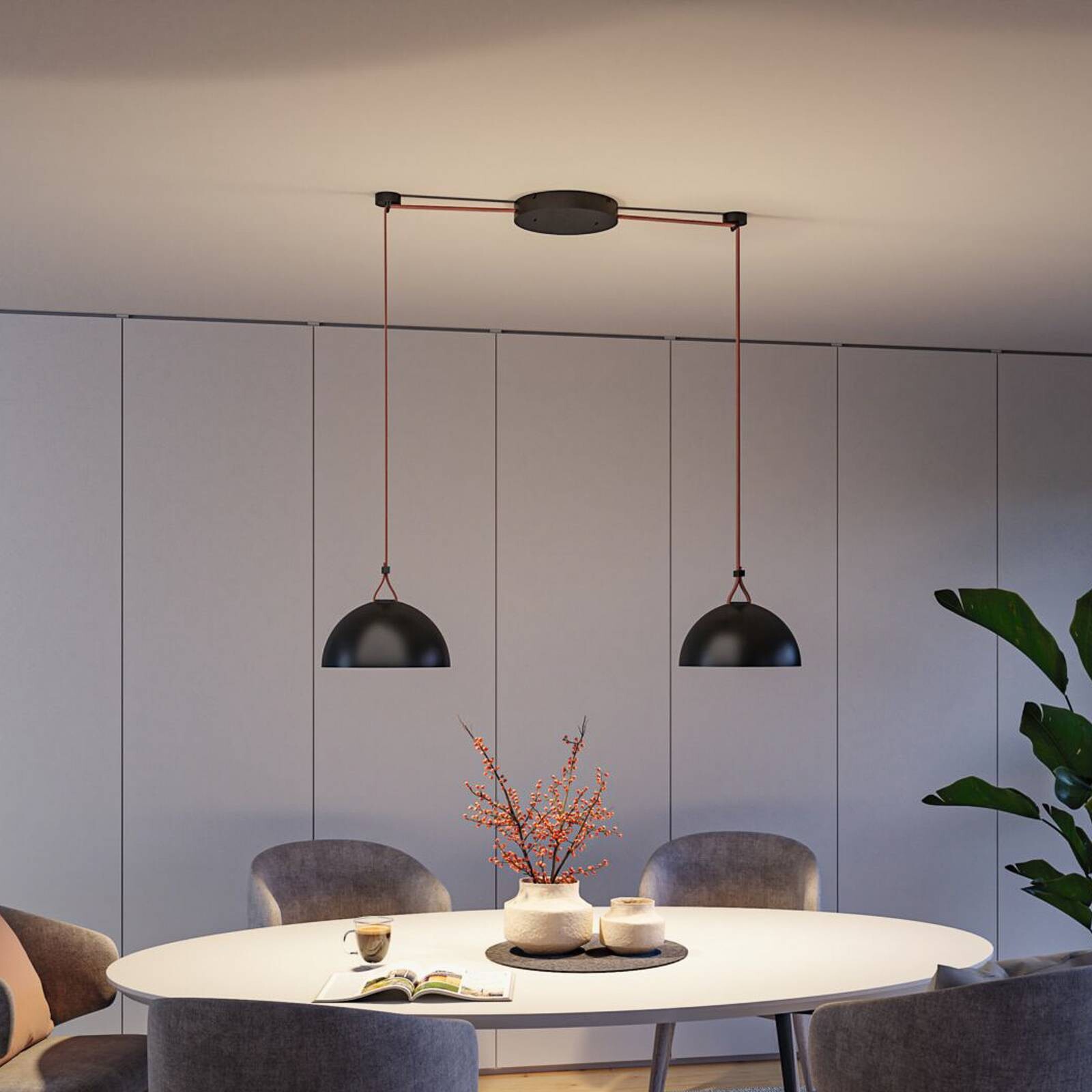 Paulmann ULine remeň, terakota, dĺžka 5 m, Dacron