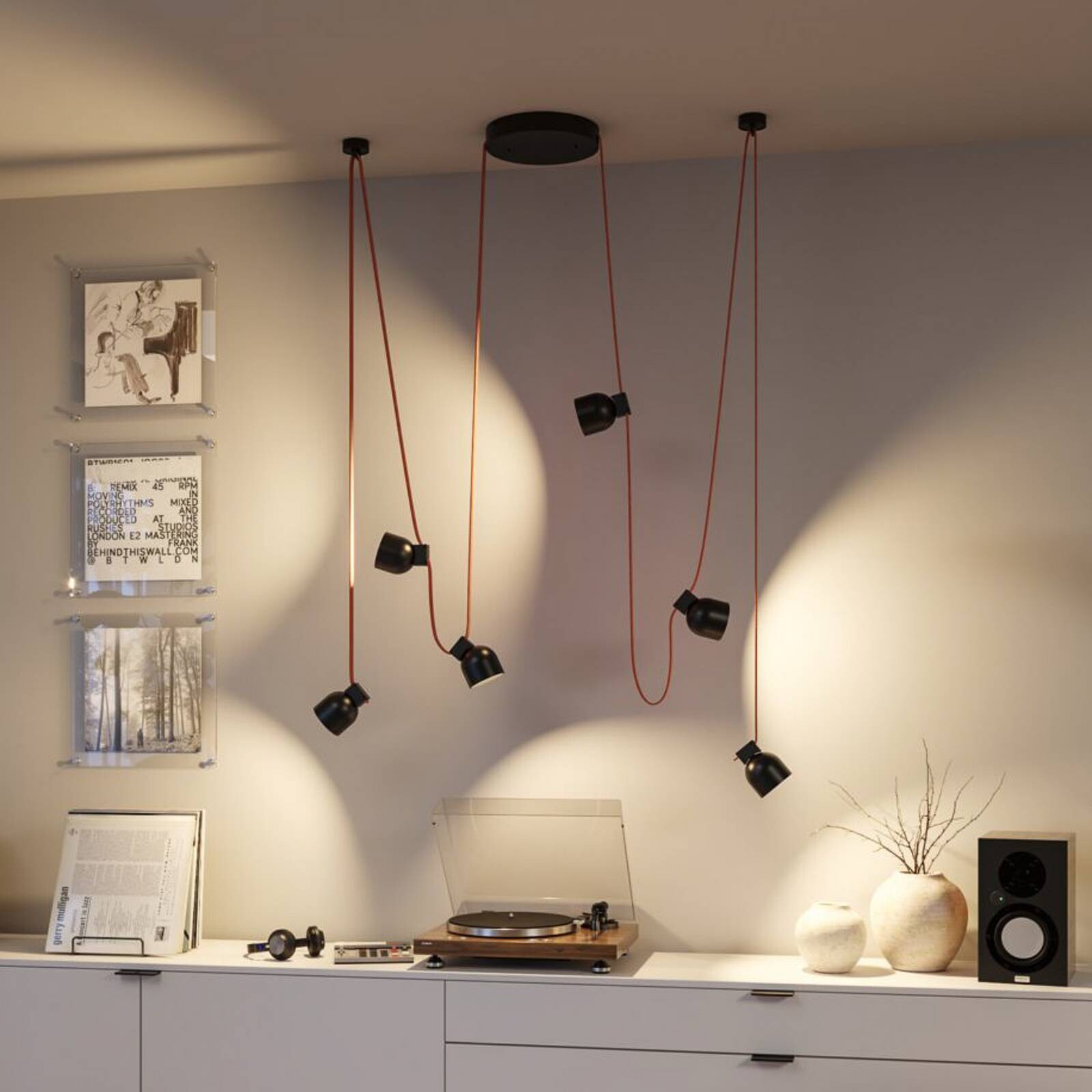 Paulmann ULine popruh, oranžový, dĺžka 10 m, Dacron