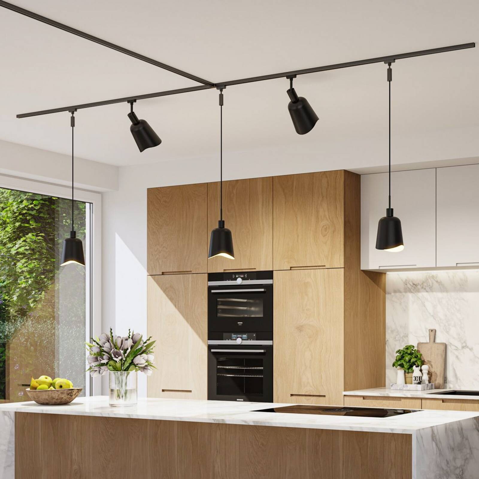 Paulmann tienidlo na lampu U-Rail Alvaro čierna/zlatá DecoSystems