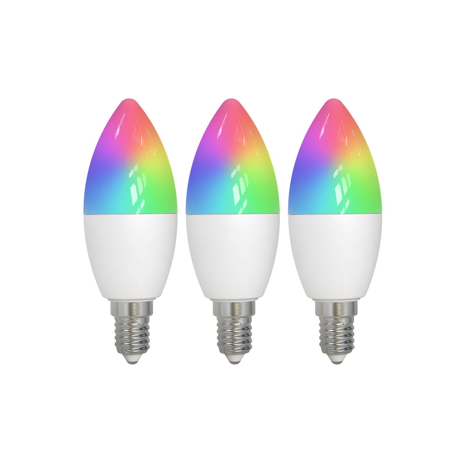 LUUMR Smart E14 4,9W CCT RGB ZigBee Tuya Hue 3-dielny