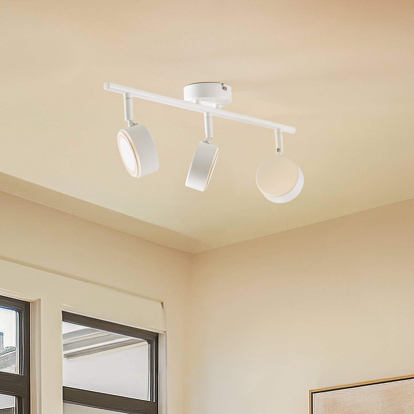 Lindbyho reflektor Jyla, biely, 2 700 K, 3 svetlá, GX53