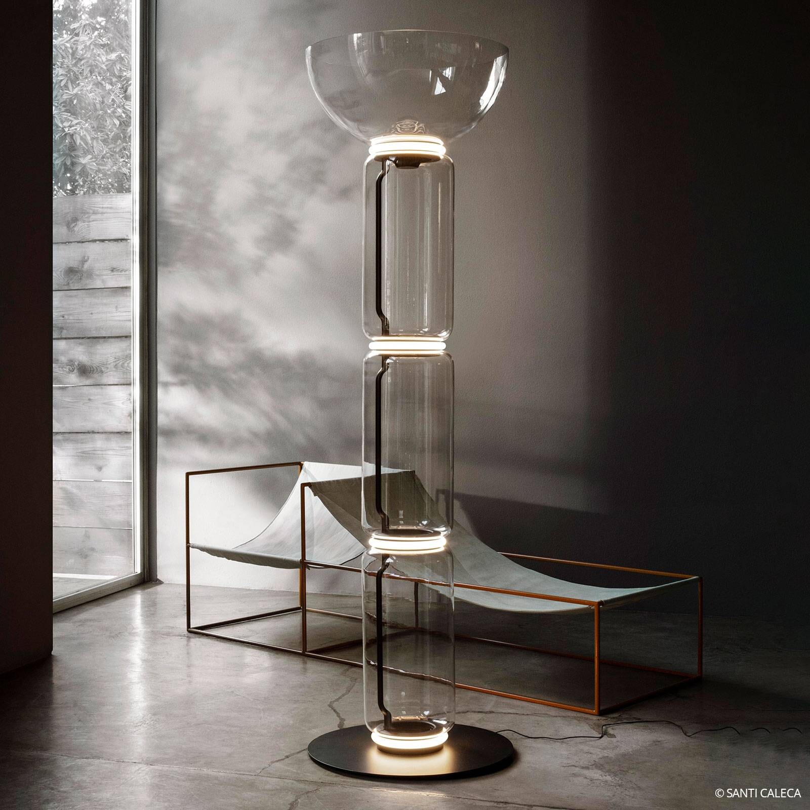 FLOS Noctambule 3 High Cylinders & Bowl, big base