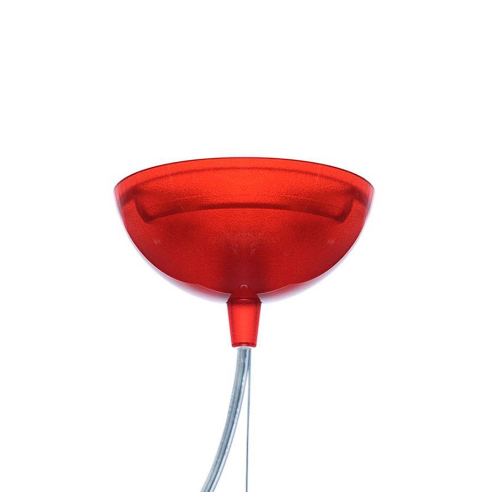 Kartell Small FL/Y závesné LED svietidlo, červená