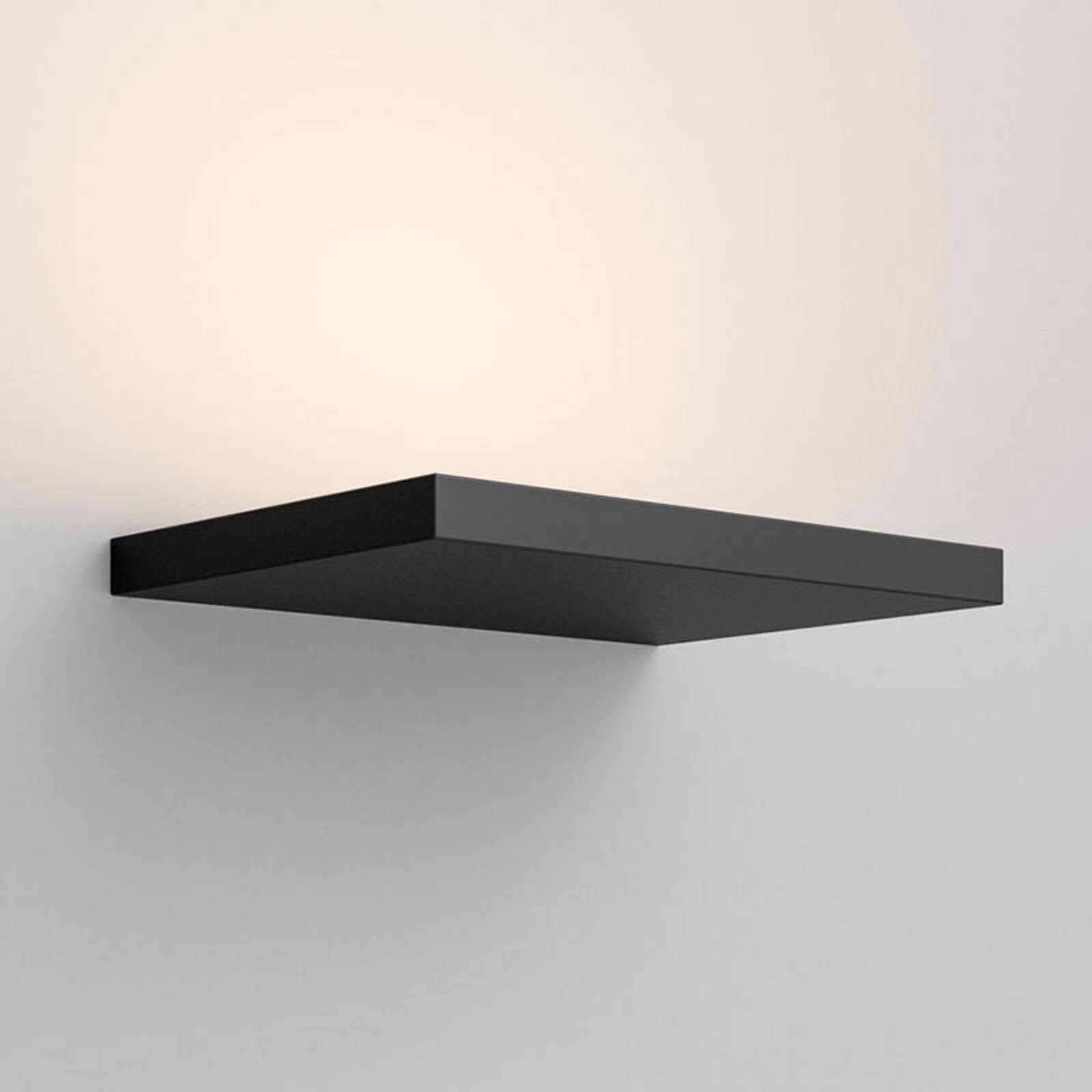 Rotaliana CM2 W2 nástenné LED, čierne, 2 700 K