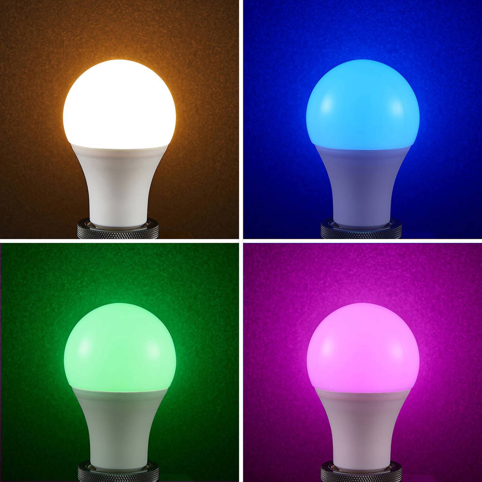 Prios Smart LED žiarovka Wifi E27 10 W 2 700 K RGB