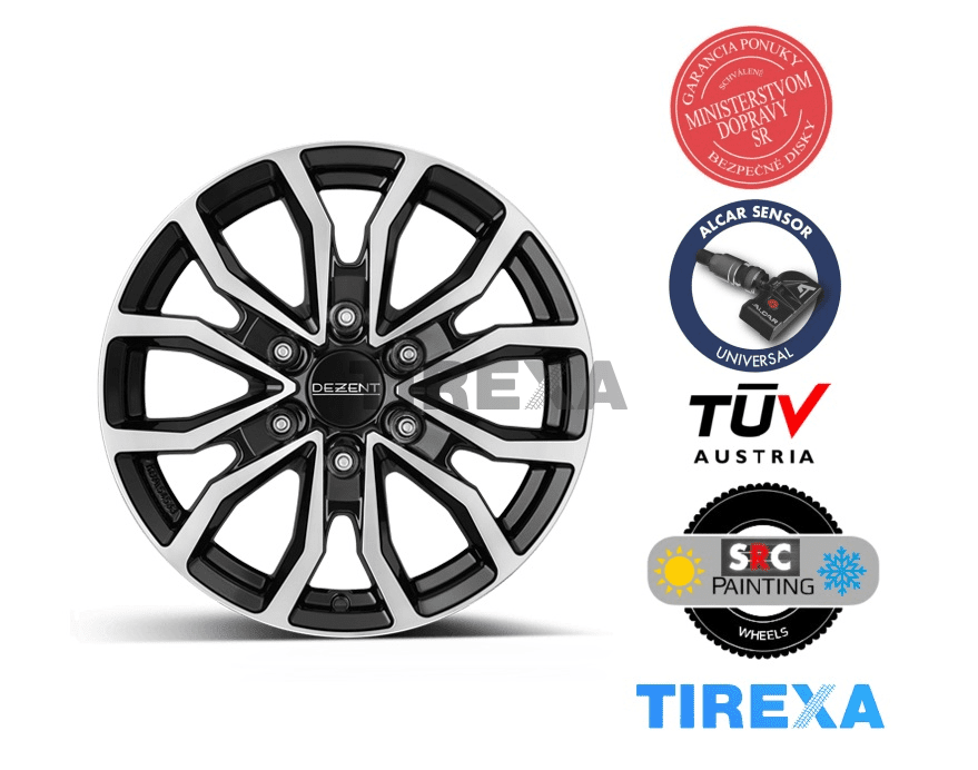 DEZENT KC dark 7.50x19 6x120.00 ET52.5