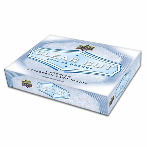 Upper Deck 2024-2025 Upper Deck Clear Cut Hockey Hobby Box - hokejových kariet