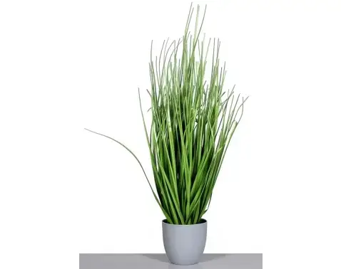 Umelá rastlina v kvetináči Tráva 80 cm, zelená%