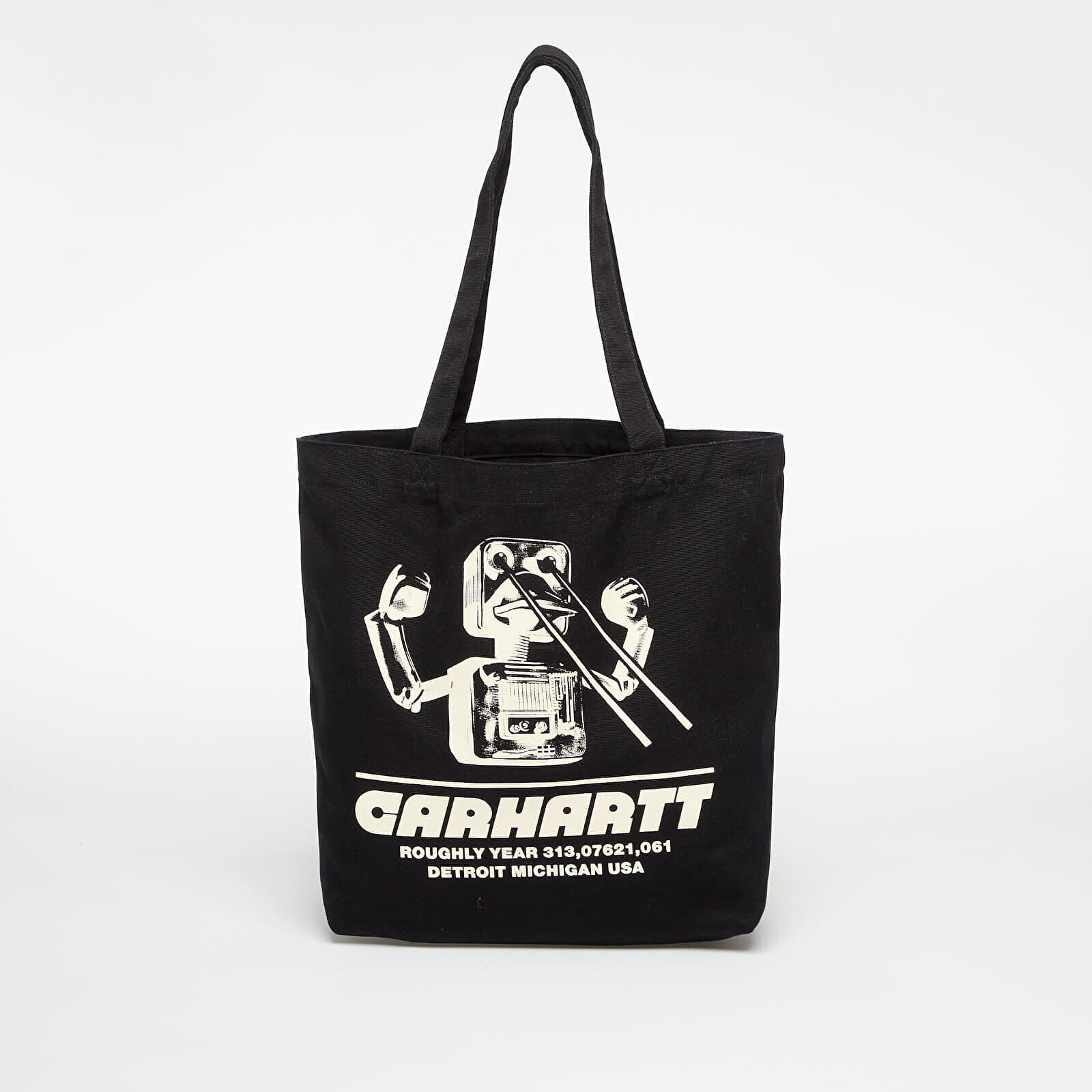 Carhartt WIP Canvas Graphic Tote Wiptopia Print/ Black Universal