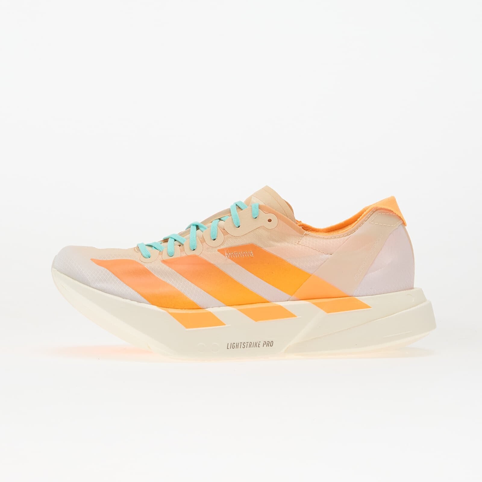 Tenisky adidas Adizero Adios Pro 4 W Crystal Sand/ Flash Orange/ Flace Aqua EUR 37 1/3