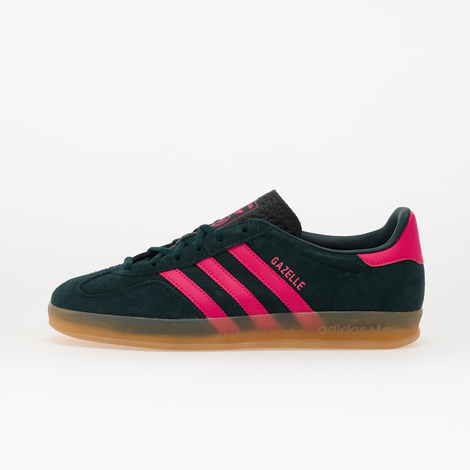 Tenisky adidas Gazelle Indoor W Aura Ivy/ Shock Pink/ Gum EUR 37 1/3