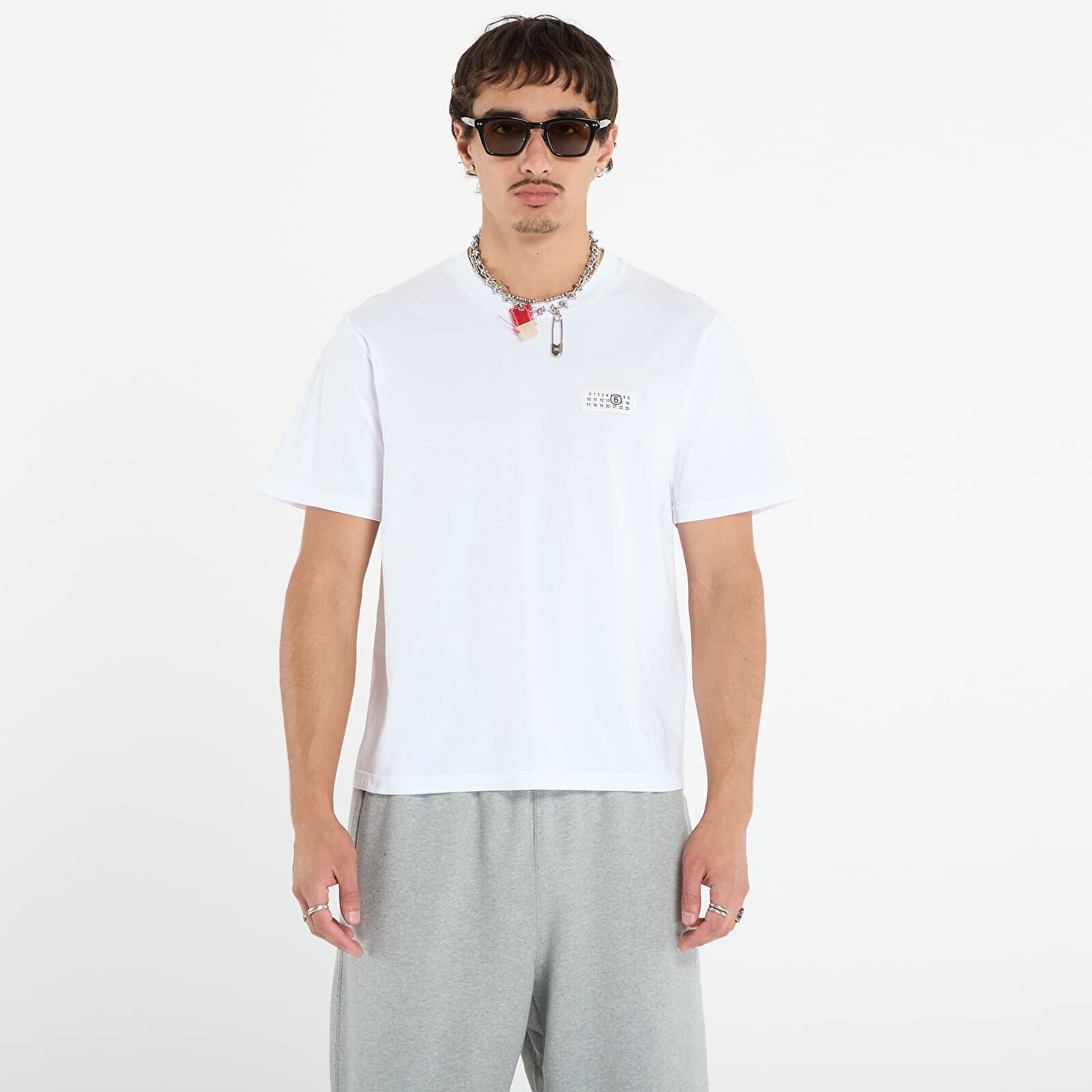 Tričko MM6 Rtw Show T-Shirt Optic White L