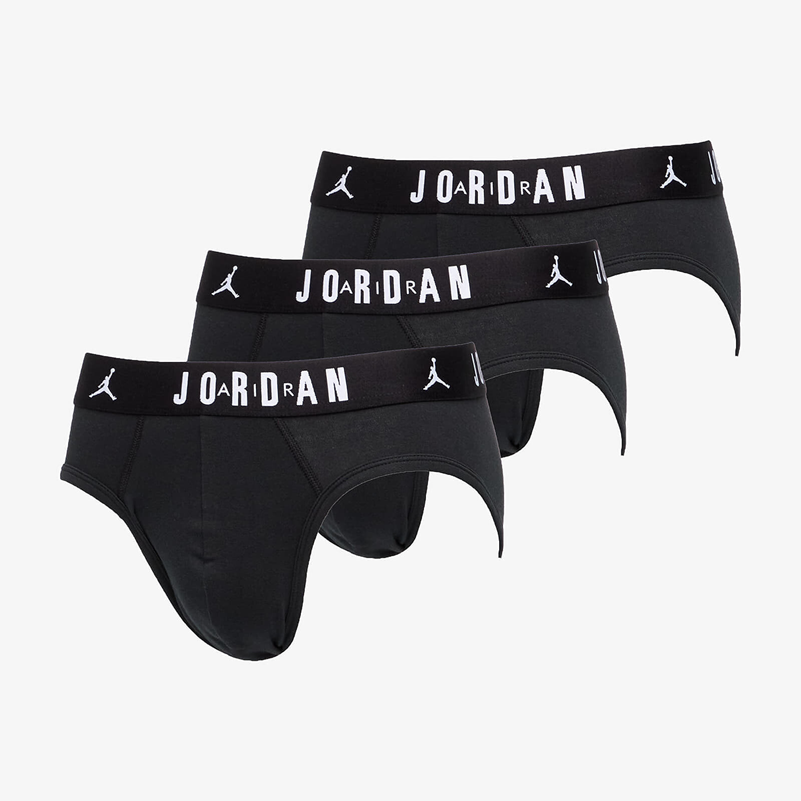 Jordan Jhm Flight Cotton Brief 3-Pack Black M
