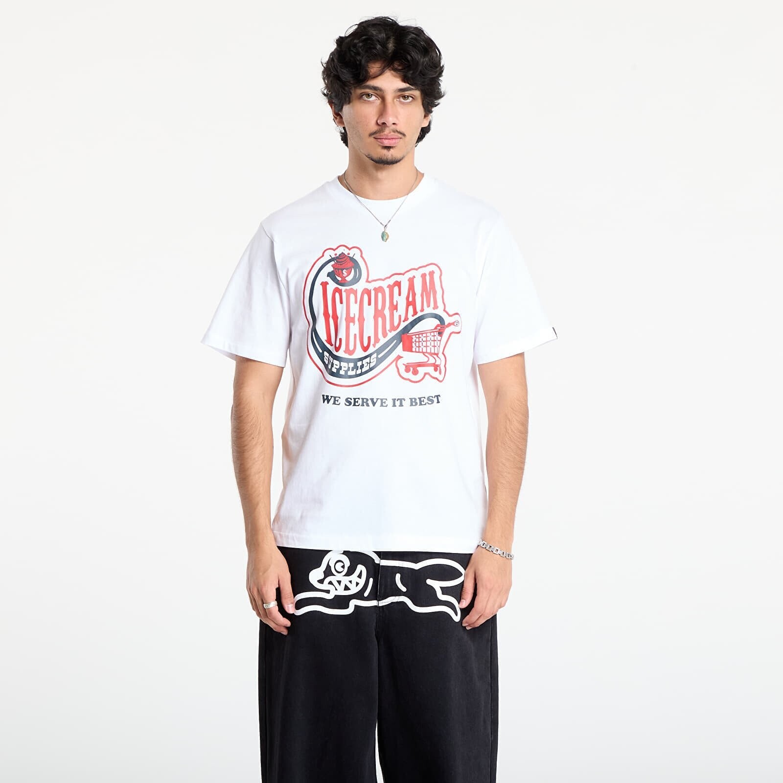 Tričko Billionaire Boys Club Icecream Convenience Store T-Shirt White L