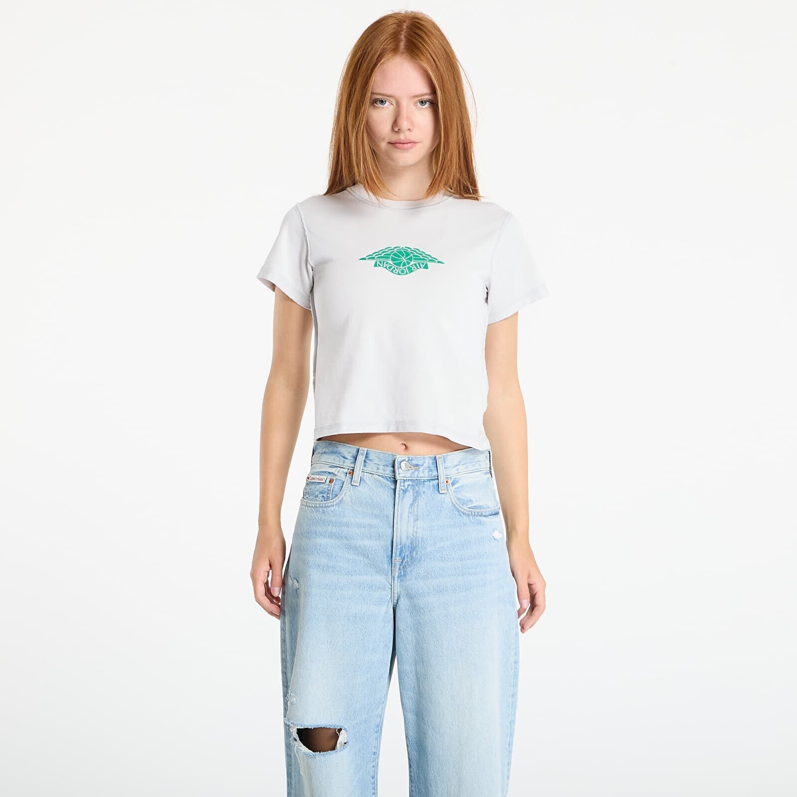 Tričko Jordan Rare Air Women's T-Shirt Neutral Grey L